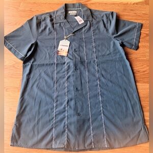 Cabana NWT Mens Retro Style Shirt S,  MSRP $69.50